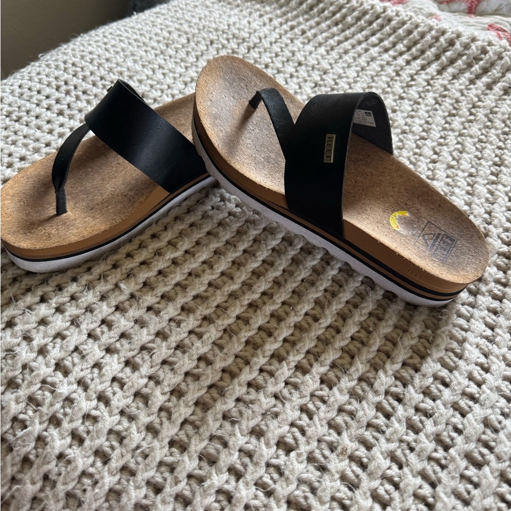 Black and Tan Sandals reef